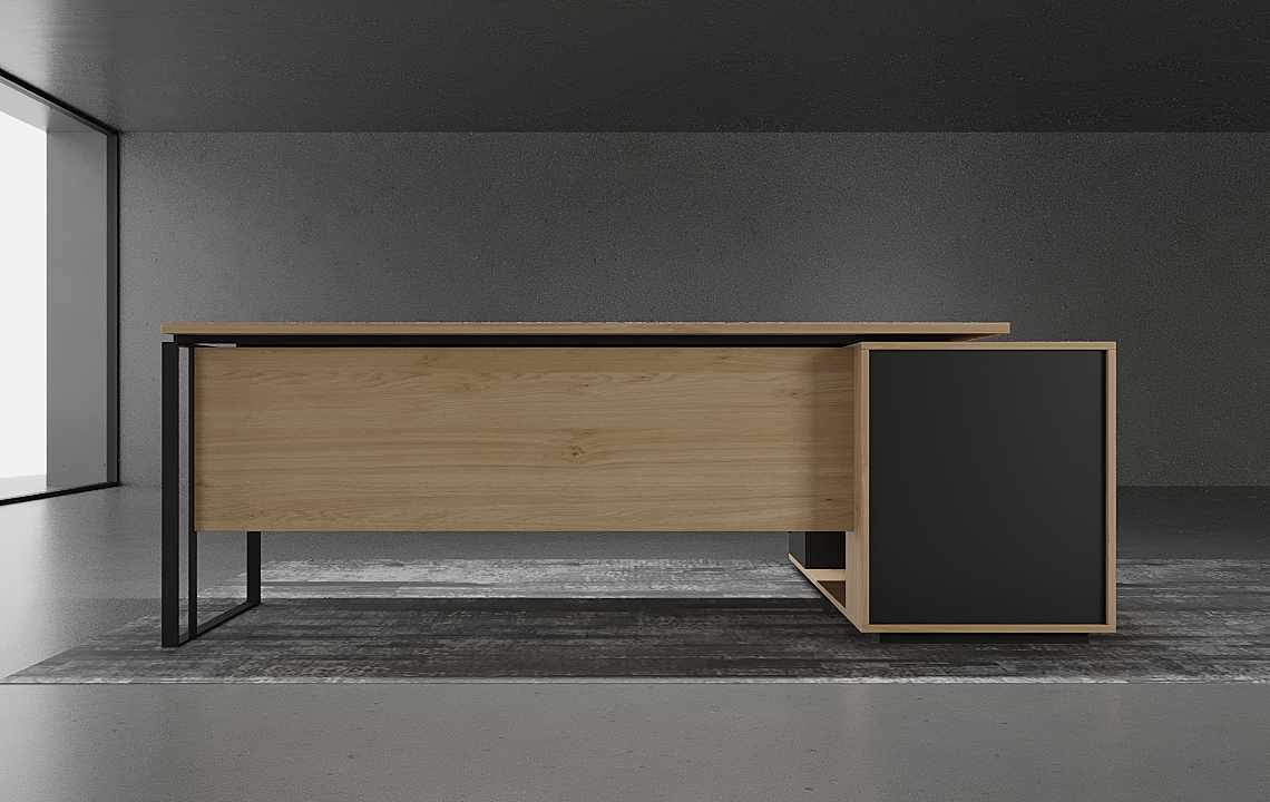 Sync L Shaped Executive Desk