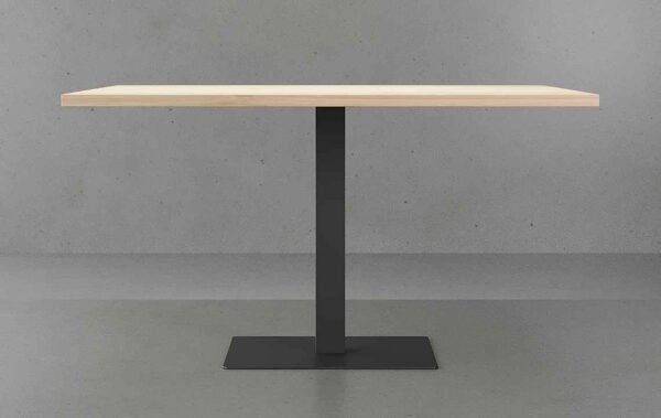 Sync Square Meeting Table (Black Leg)