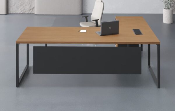 Tron L shaped executive Desk ( Closed Type )