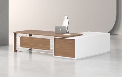 Cube L Shaped Executive Desk - Highmoon Office Furniture Manufacturer and Supplier