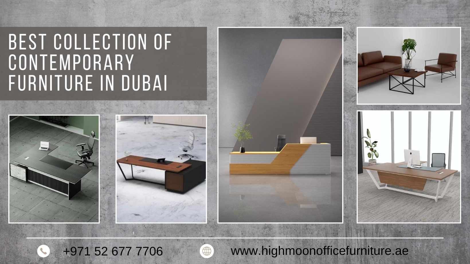 Best Collection Contemporary Furniture in Dubai