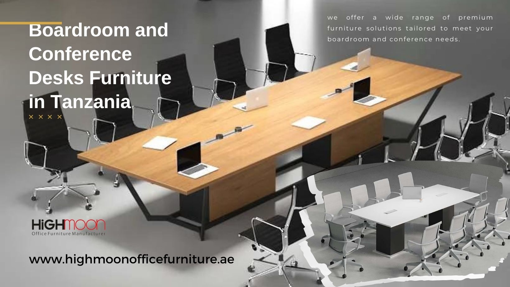 Boardroom and Conference Desks Furniture in Tanzania