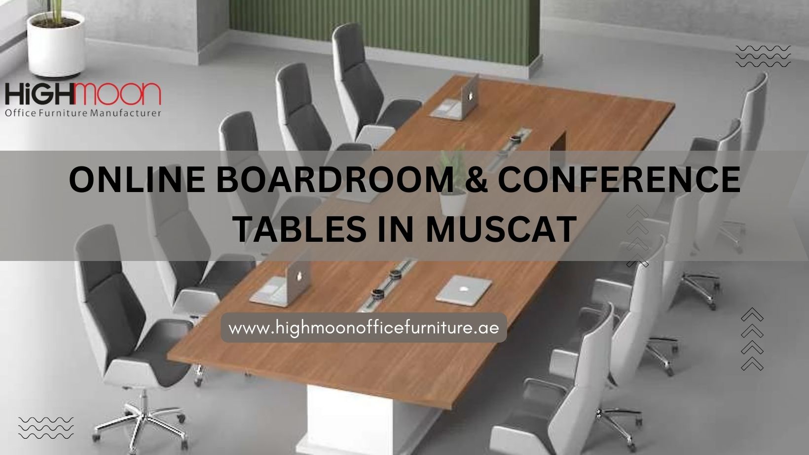 Online Boardroom & Conference Tables in Muscat