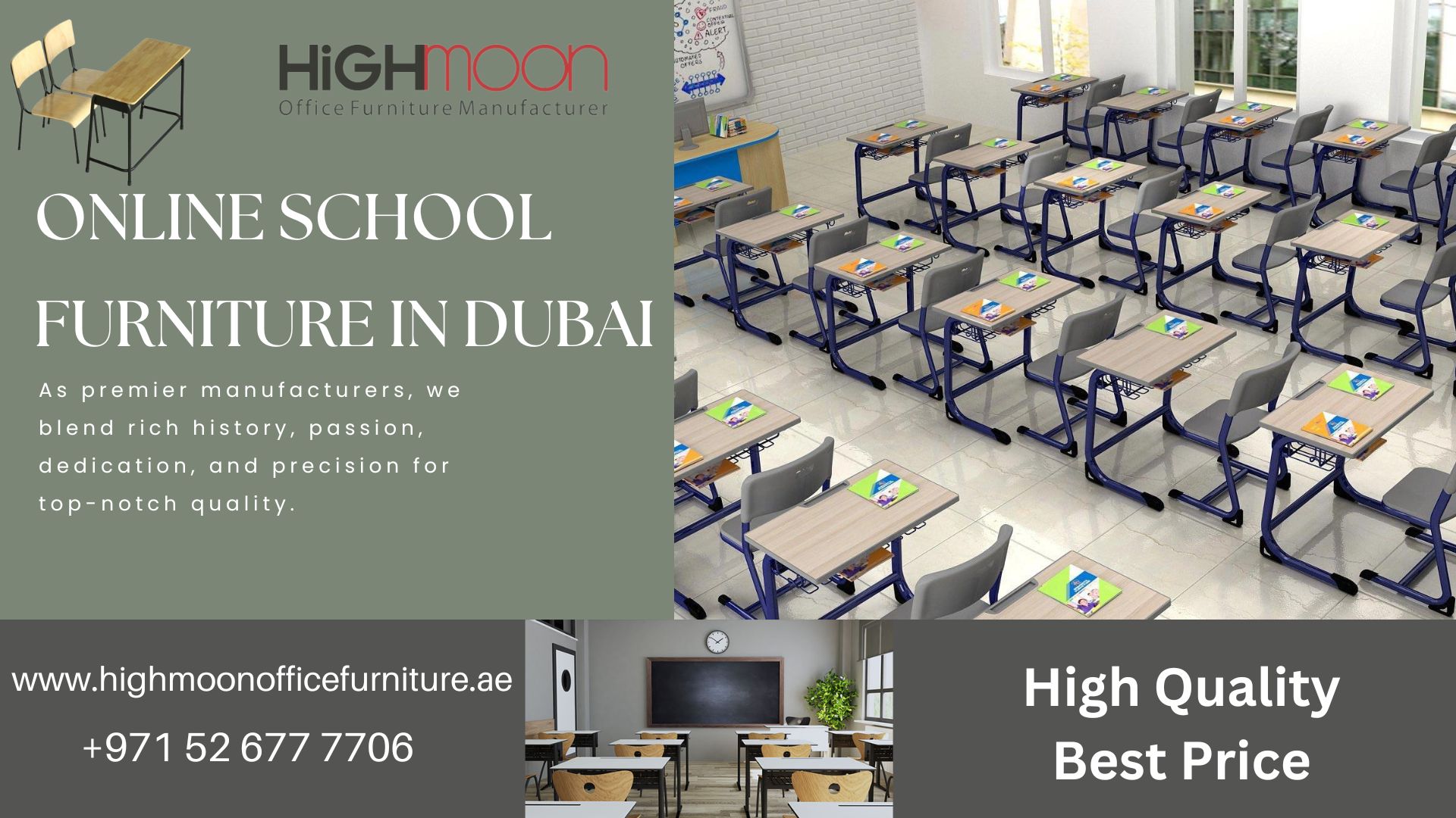 Online School Furniture in Dubai