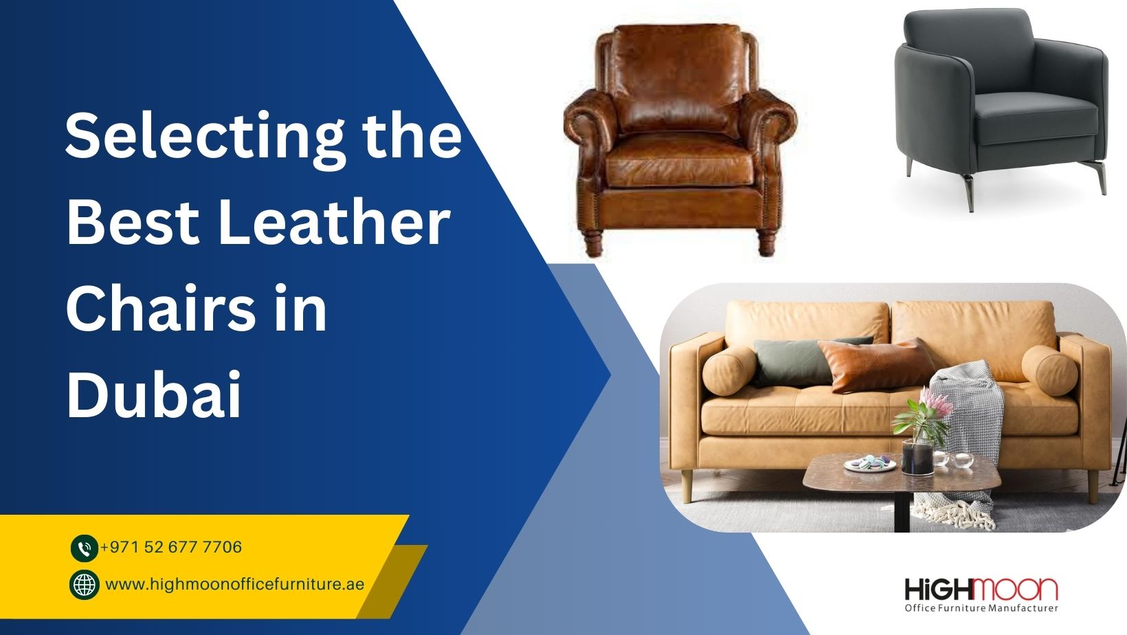 Selecting the Best Leather Chairs in Dubai