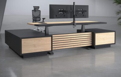 Kora Ergonomic Executive Desk - Highmoon Office Furniture Manufacturer and Supplier