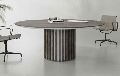 Zephyr Round Meeting Table - Highmoon Office Furniture Manufacturer and Supplier