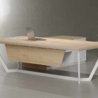 Snow CEO Executive Desk - Highmoon Office Furniture Manufacturer and Supplier
