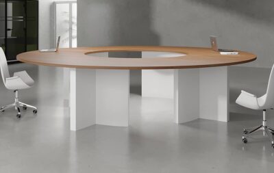 Enigma Round Meeting Table - Highmoon Office Furniture Manufacturer and Supplier