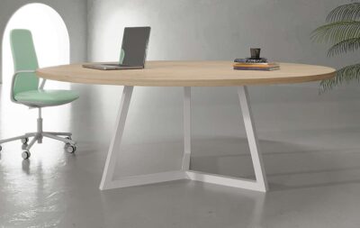 Ember Round Meeting Table - Highmoon Office Furniture Manufacturer and Supplier