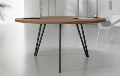 Crest Round Meeting Table - Highmoon Office Furniture Manufacturer and Supplier