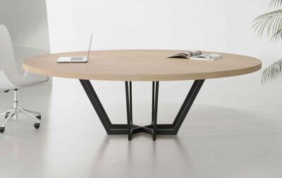 Cascade Round Meeting Table - Highmoon Office Furniture Manufacturer and Supplier