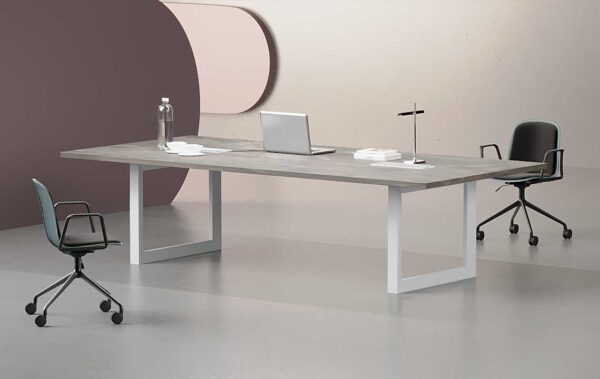 Nade Conference Table White Leg