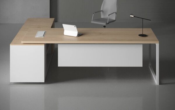 Tron L shaped executive Desk ( Closed Type ) V2