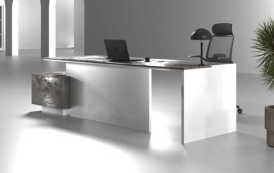 Tesla Straight CEO Executive Desk - Highmoon Office Furniture Manufacture and Supplier