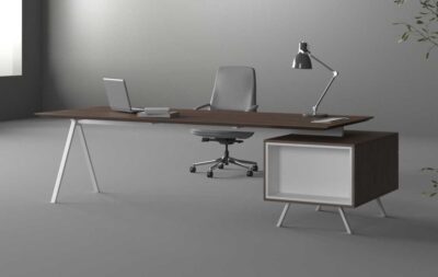 Italia Straight CEO Executive Desk - Highmoon Office Furniture Manufacturer and Supplier
