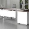 Tron Straight executive Desk (Closed Type) - Highmoon Office Furniture Manufacturer and Supplier