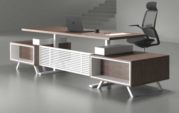 Engro Straight Ergonomic Executive Desk - Highmoon Office Furniture Manufacturer and Supplier