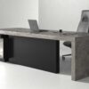 Lux Straight CEO Executive Desk - Highmoon Office Furniture Manufacturer and Supplier