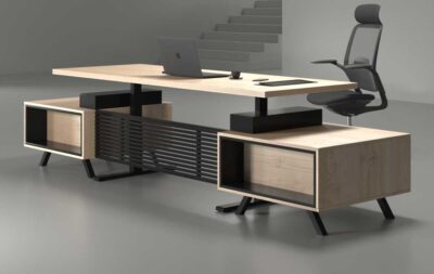 Engro Straight Ergonomic Executive Desk - Highmoon Office Furniture Manufacturer and Supplier