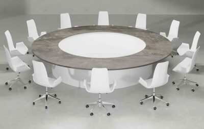 Radiance Round Meeting Table - Highmoon Office Furniture Manufacturer and Supplier