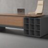 Spin L Shaped Executive Desk