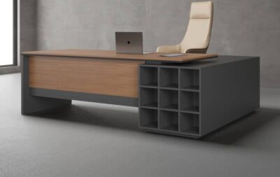 Spin L Shaped Executive Desk