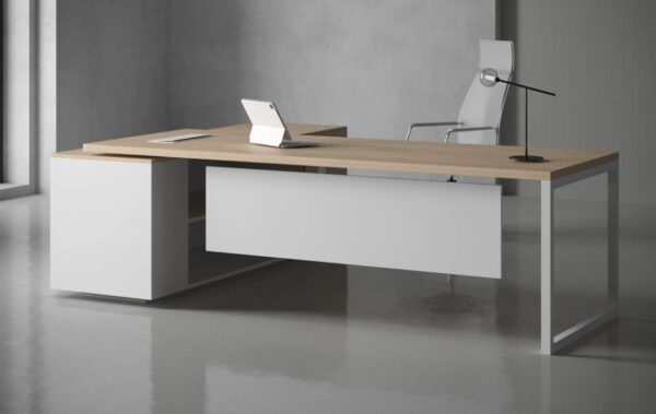 Tron L shaped executive Desk ( Closed Type ) V2