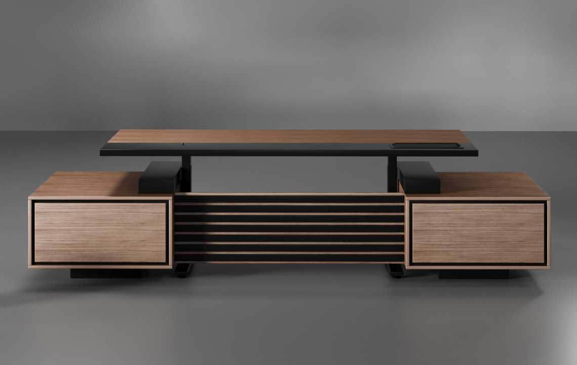 Kora Straight Ergonomic Executive Desk