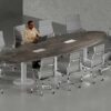 Olive Boardroom Table -Highmoon Office Furniture Manufacturer and Supplier