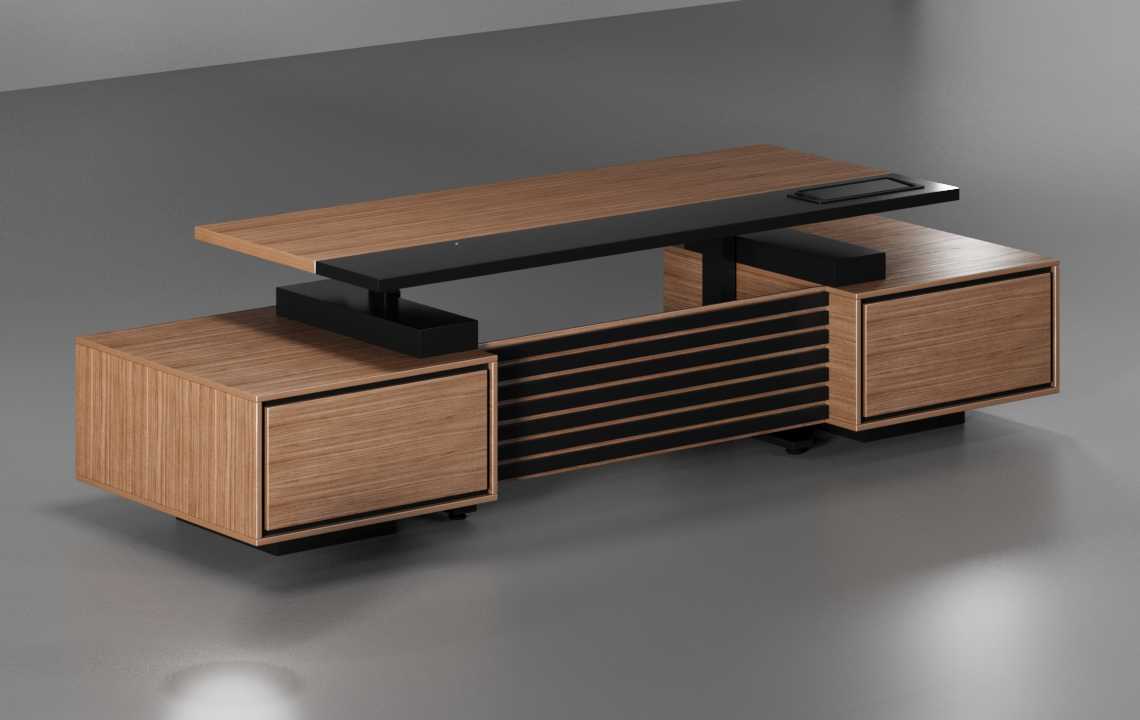 Kora Straight Ergonomic Executive Desk
