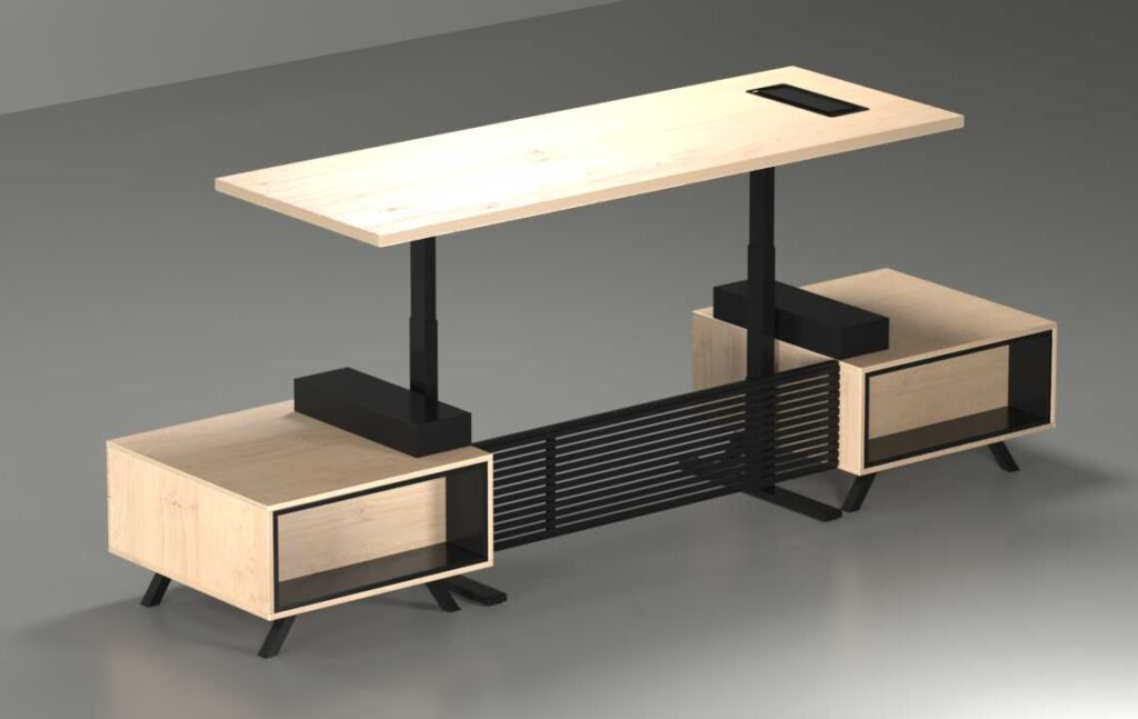 Engro Straight Ergonomic Executive Desk