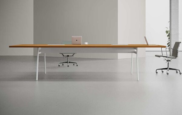 Orange Conference Table
