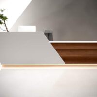 Sharp Reception Desk