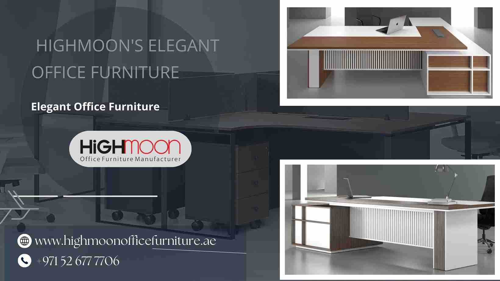 Avoid injuries & enjoy the efficacy with Highmoon’s elegant office furniture