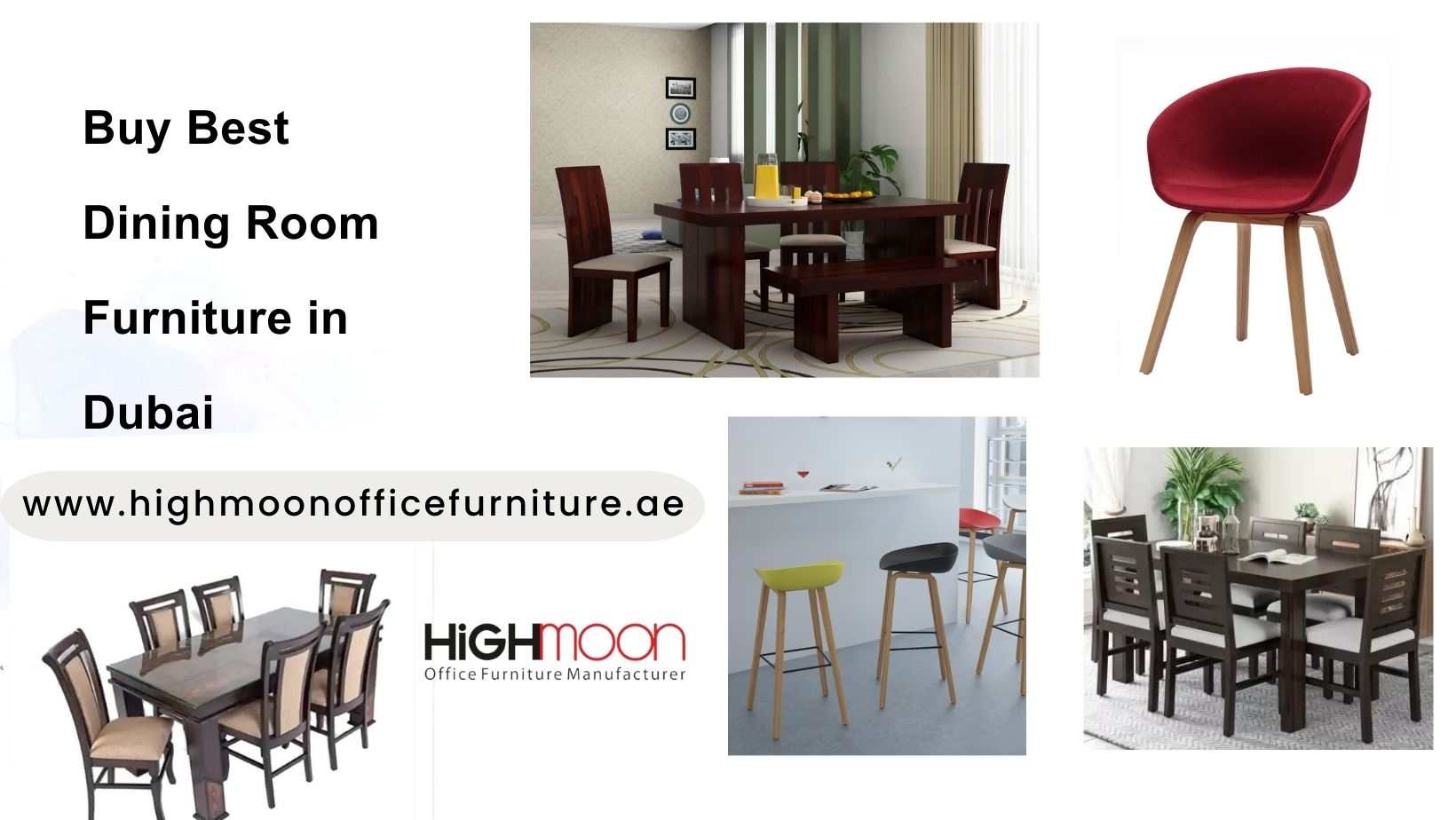 Buy Best Dining Room Furniture in Dubai from Highmoon