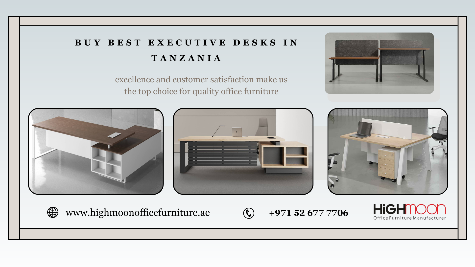 Buy Best Executive Desks in Tanzania