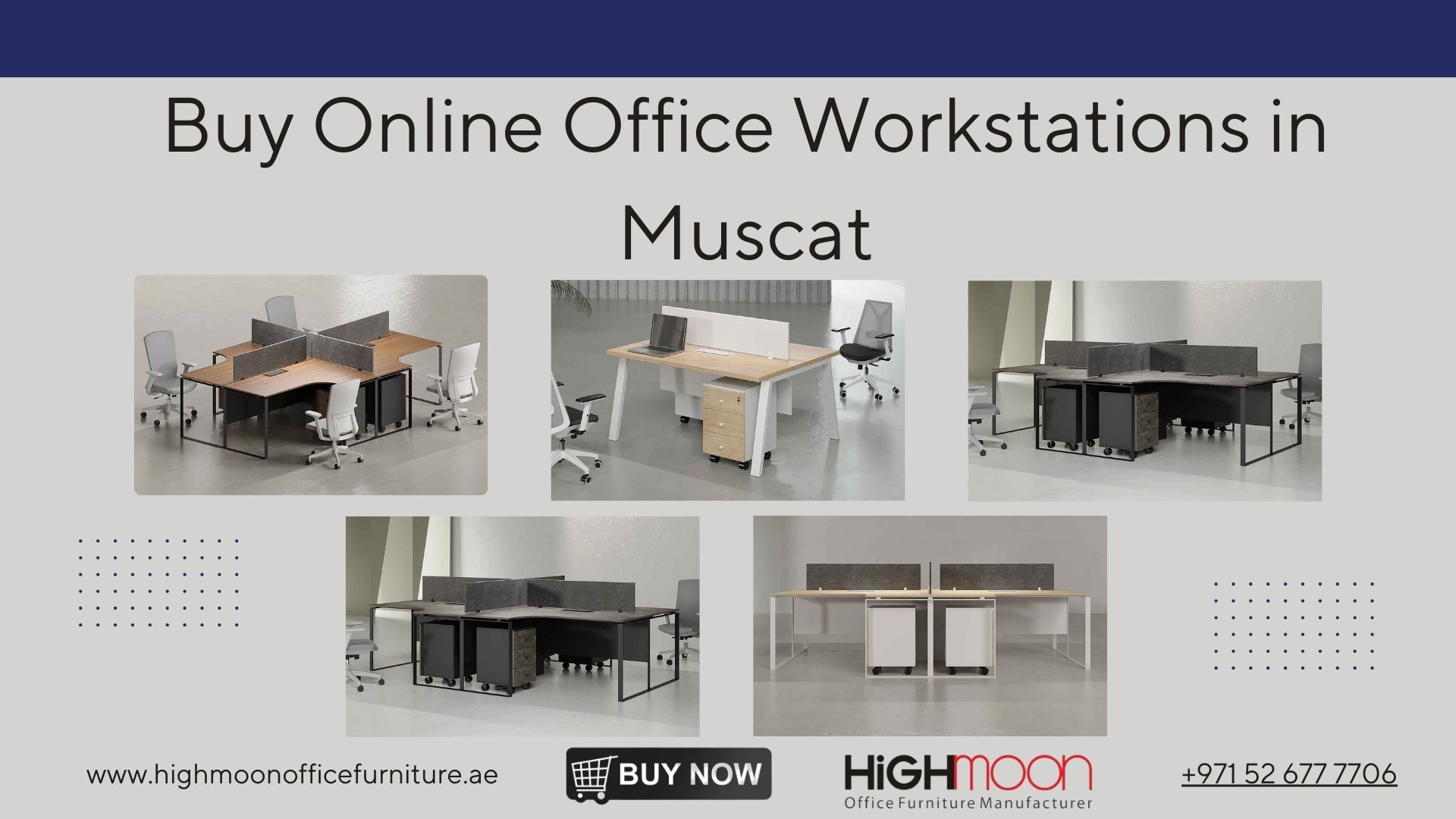 Buy Online Office Workstations in Muscat