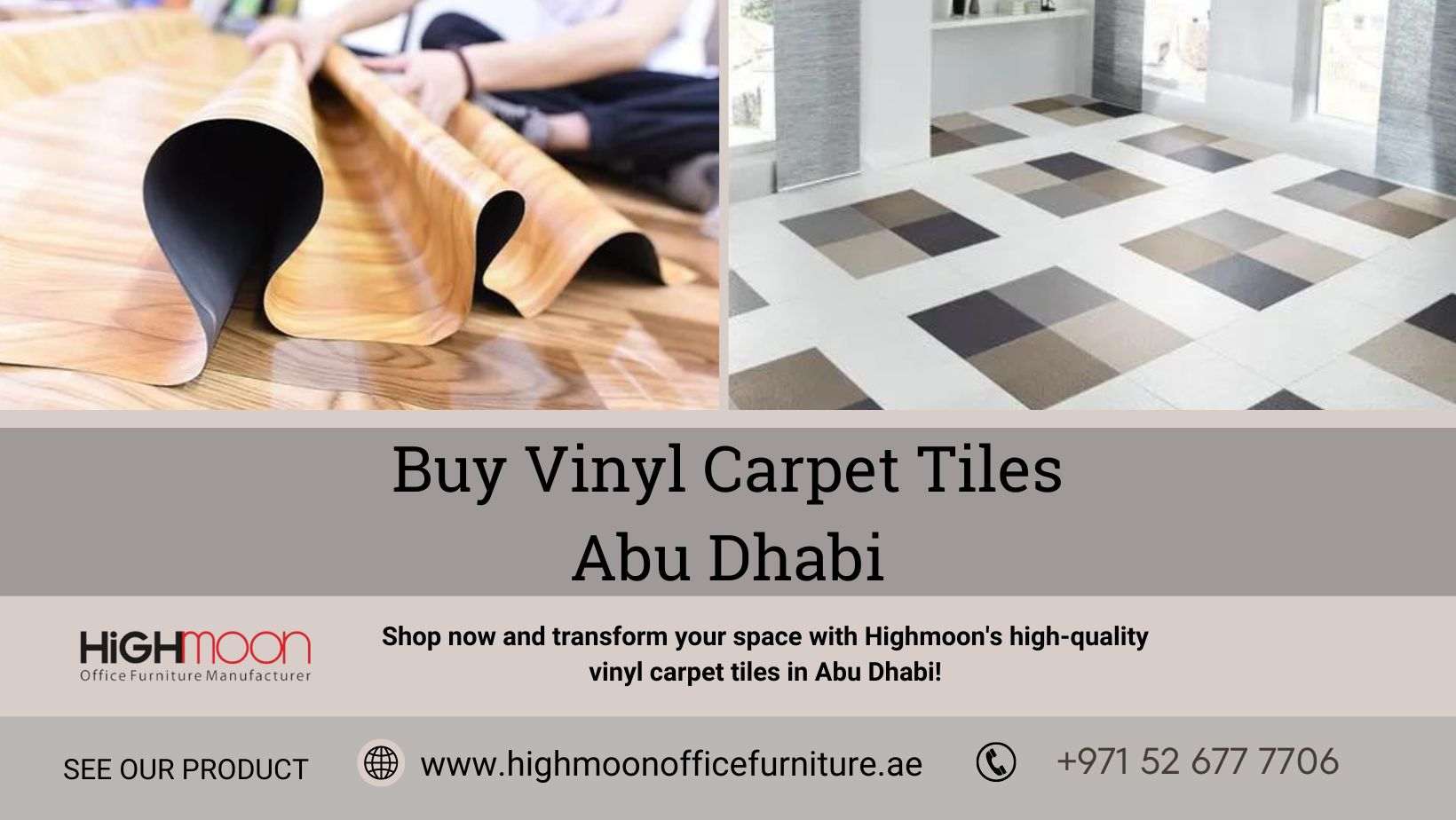 Buy Vinyl Carpet Tiles Abu Dhabi