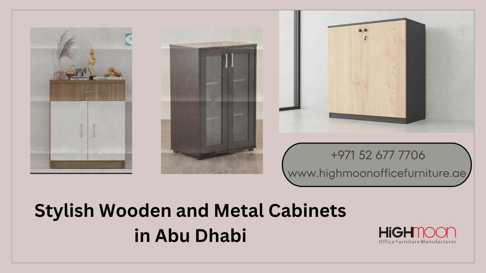 Cabinet for Sale in Abu Dhabi – Stylish Wooden and Metal Cabinets
