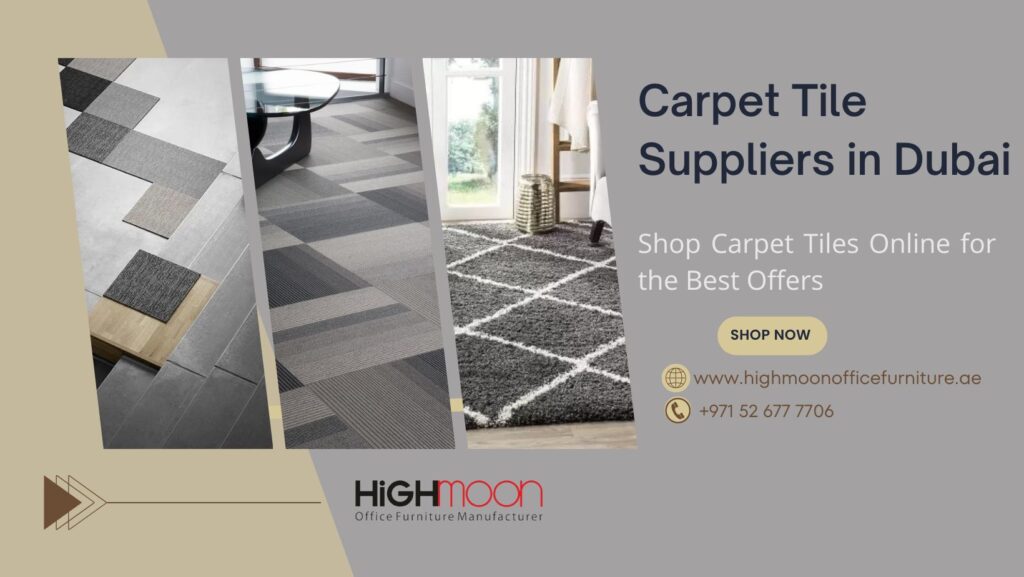 Carpet Tiles Suppliers in Dubai – High Quality Stylish Nylon and PP Carpet Tiles