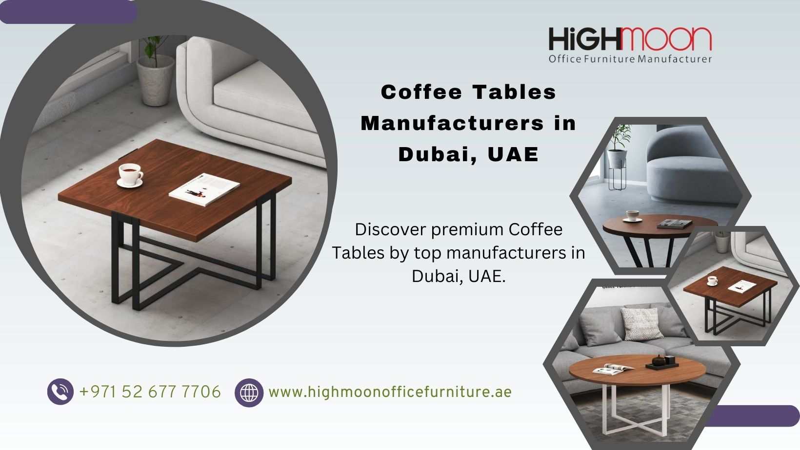 Coffee Tables – Top Quality Coffee Tables Manufacturers in UAE