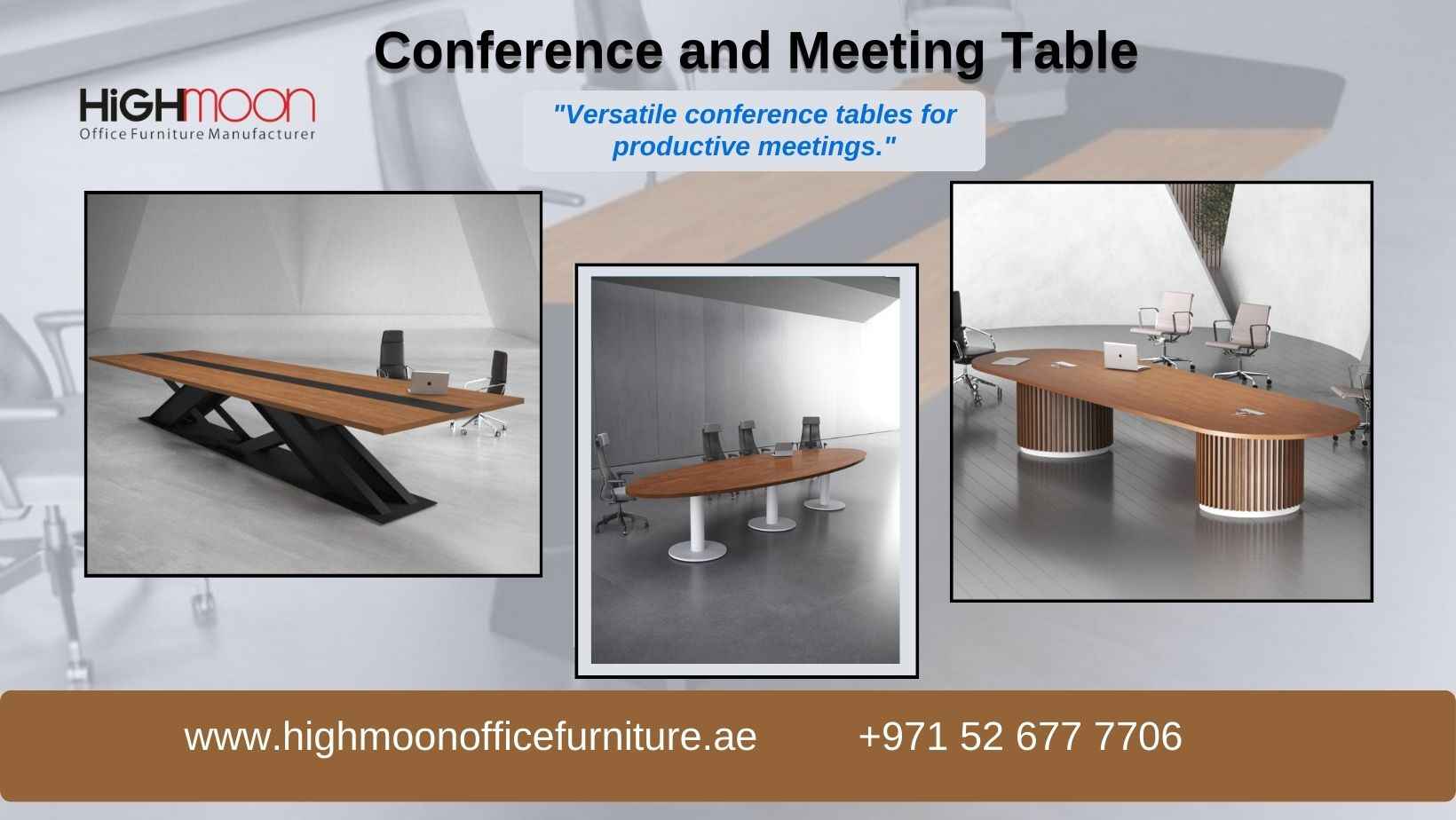 Conference and Meeting Table
