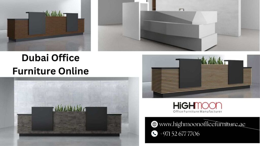 Dubai Office Furniture Online from Highmoon - Ergonomic Seating, Executive Desks, Versatile Meeting Tables