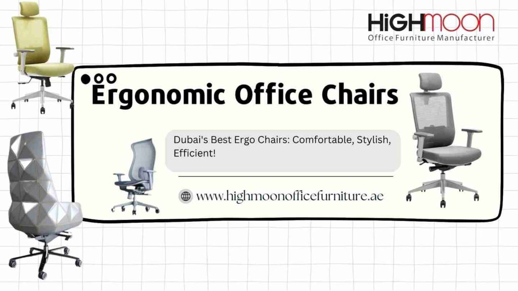 Ergonomic office chair in Al Ain, Ajman, Fujairah