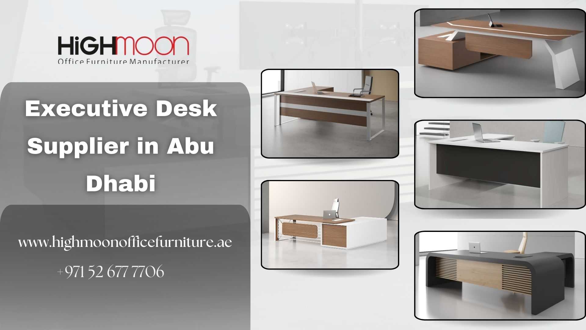 Executive Desk Supplier in Abu Dhabi, UAE