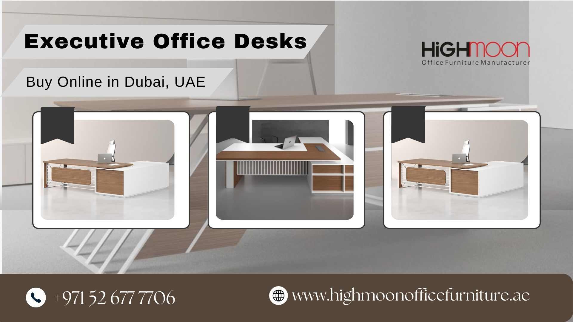 Executive Office Desks – Buy Online in Dubai, UAE