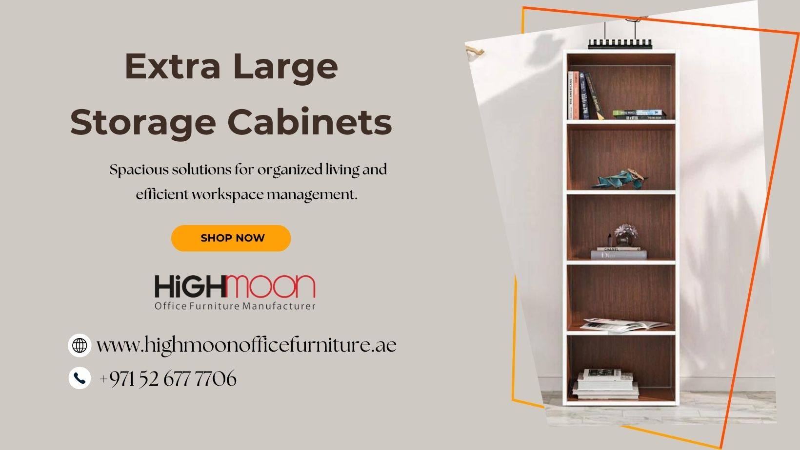 Extra Large Storage Cabinets