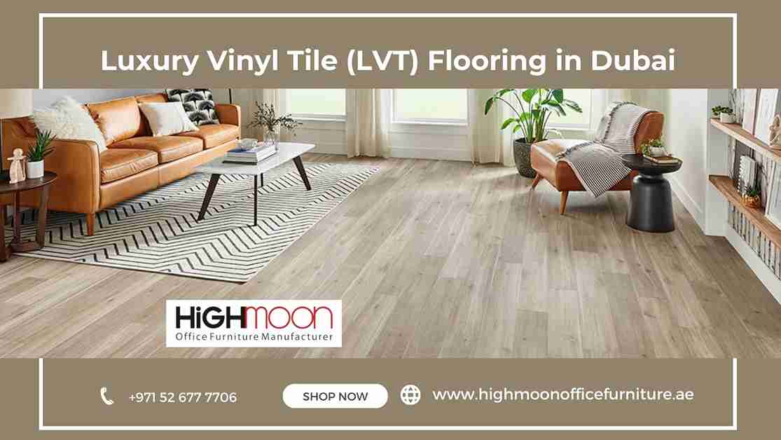 Floating or Interlocking Luxury Vinyl Tile (LVT) Flooring in Dubai