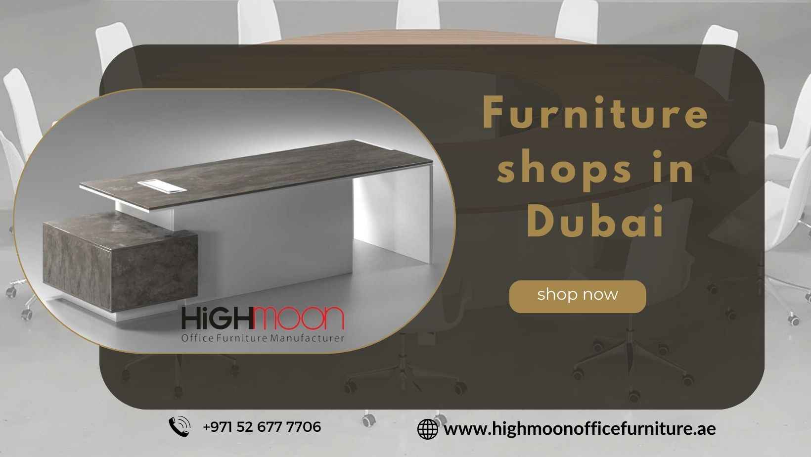 Furniture shops in Dubai